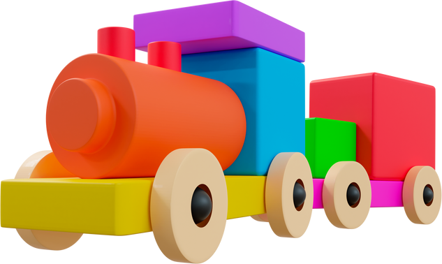 Toy Train 3D